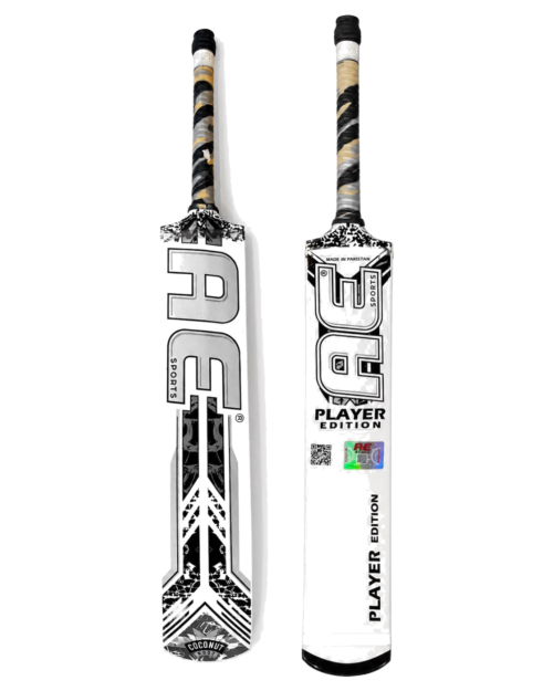 Player Edition Tape Ball Bat – White