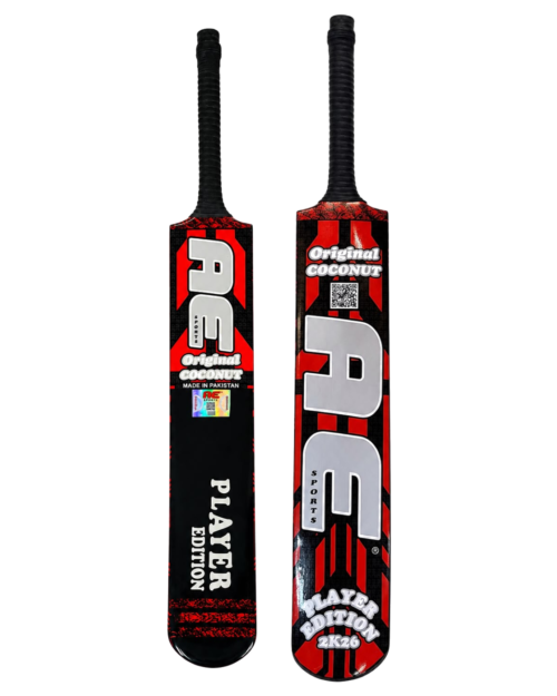 Snake Player Edition Tape Ball Bat – Red